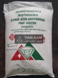 Citric Acid Anhydrous Thailand ซิตริค เอซิด แอนไฮดรัส ไทย