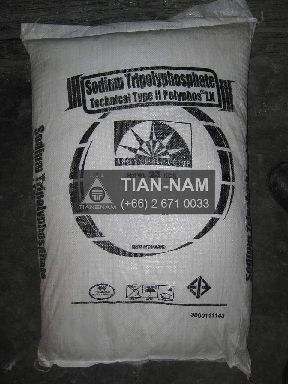 Sodium Tripolyphosphate STPP Thailand โซเดียม ไทร์โปลีฟอสเฟต Tech/Food ไทย