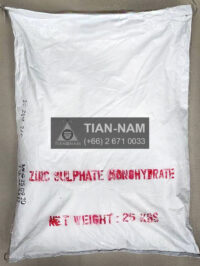 Zinc Sulfate Monohydrate China ซิงค์ ซัลเฟต โมโน จีน